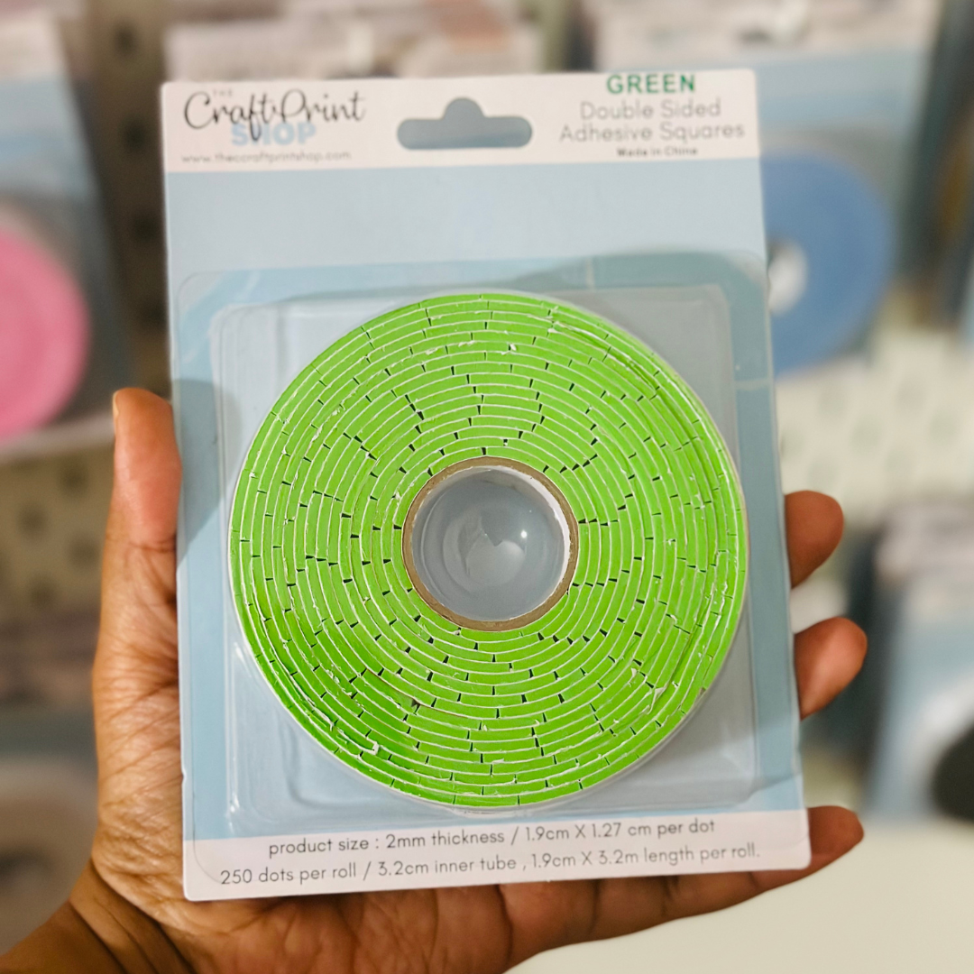 Green Adhesive Squares