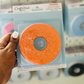 Orange Adhesive Squares