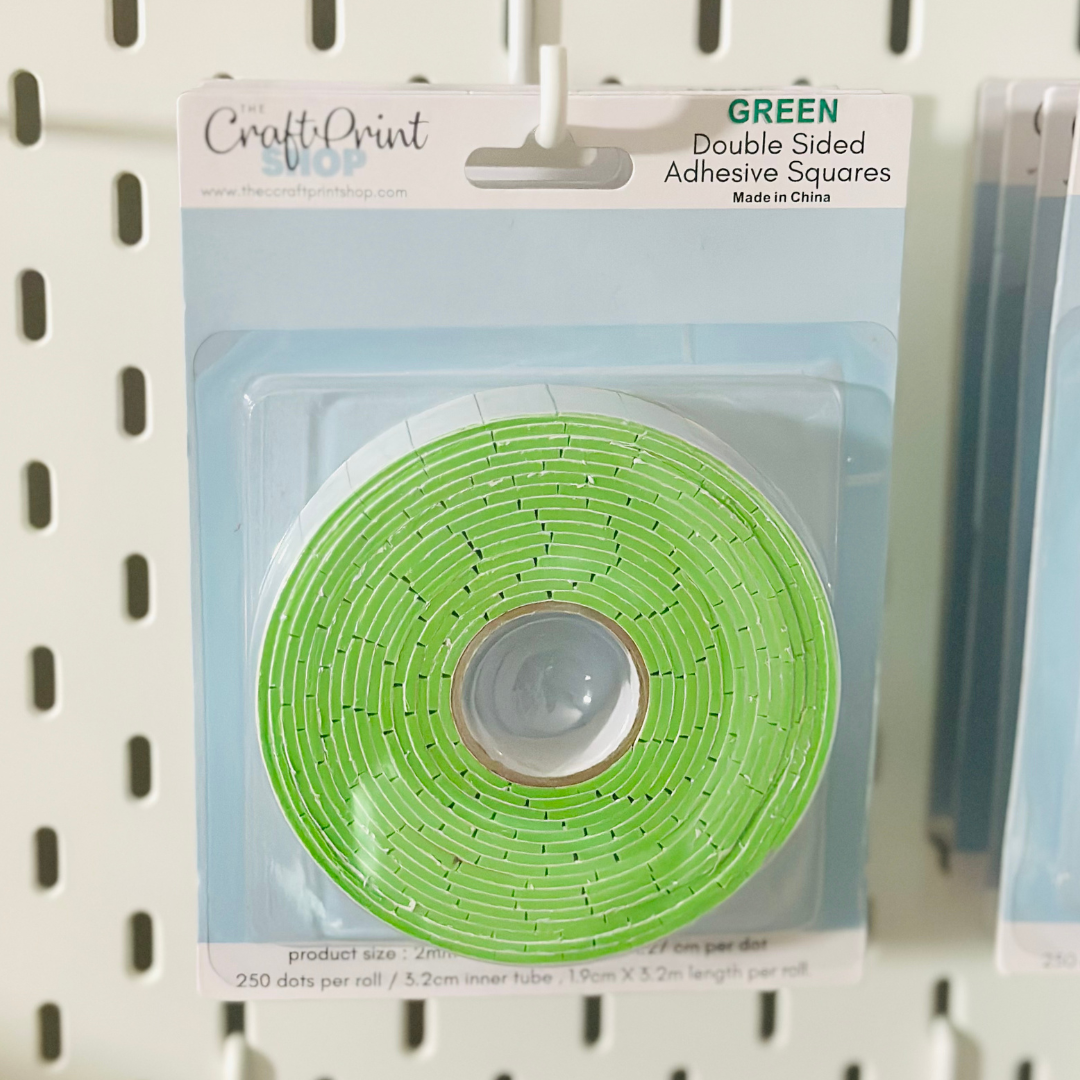Green Adhesive Squares