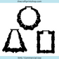 Bamboo earring svg, bamboo svg, bamboo earrings, earring svg