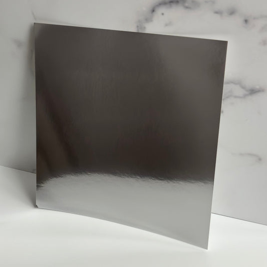 Silver Metallic Card Stock - 10 Pack 12/12