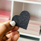Black Glitter Card Stock - 10 Pack 12/12