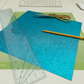 Teal Glitter Card Stock - 10 Pack 12/12