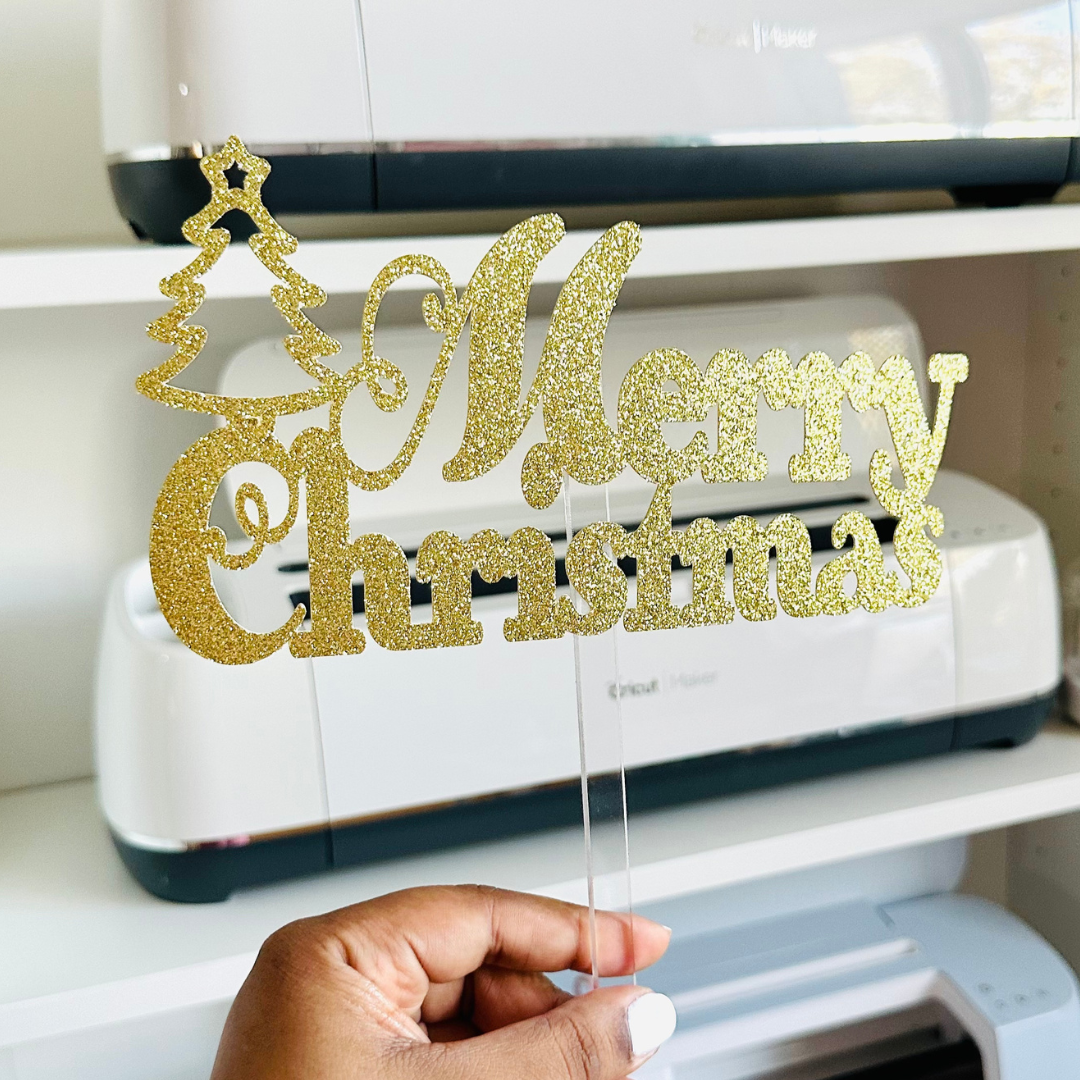 Gold Glitter Card Stock - 10 Pack 12/12