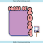 Graduation Fan svg