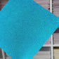 Teal Glitter Card Stock - 10 Pack 12/12