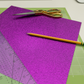 Purple Glitter Card Stock - 10 Pack 12/12