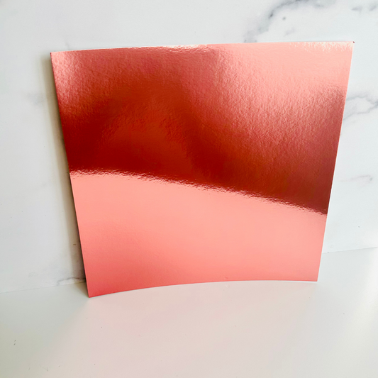 Rose Gold  Metallic Card Stock - 10 Pack 12/12