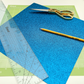 Royal Blue Glitter Card Stock - 10 Pack 12/12
